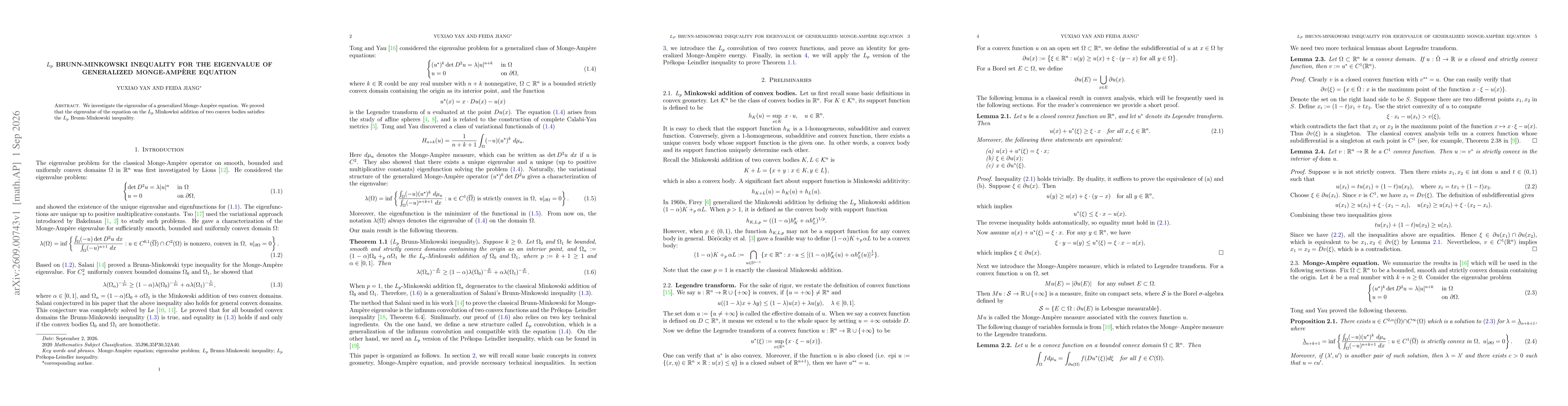 Thumbnail for Lp Brunn-Minkowski inequality for the eigenvalue of generalized Monge-Ampère equation