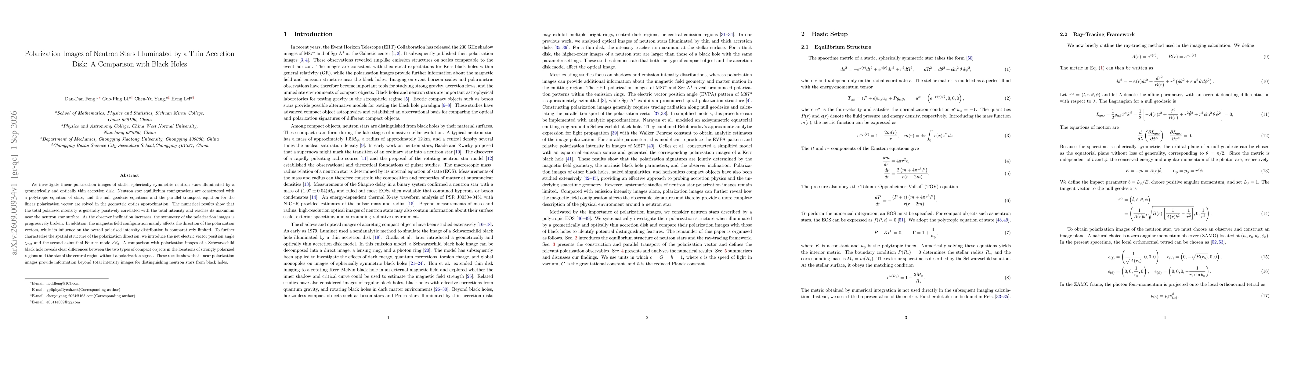 Thumbnail for Polarization Images of Neutron Stars Illuminated by a Thin Accretion Disk: A Comparison with Black Holes