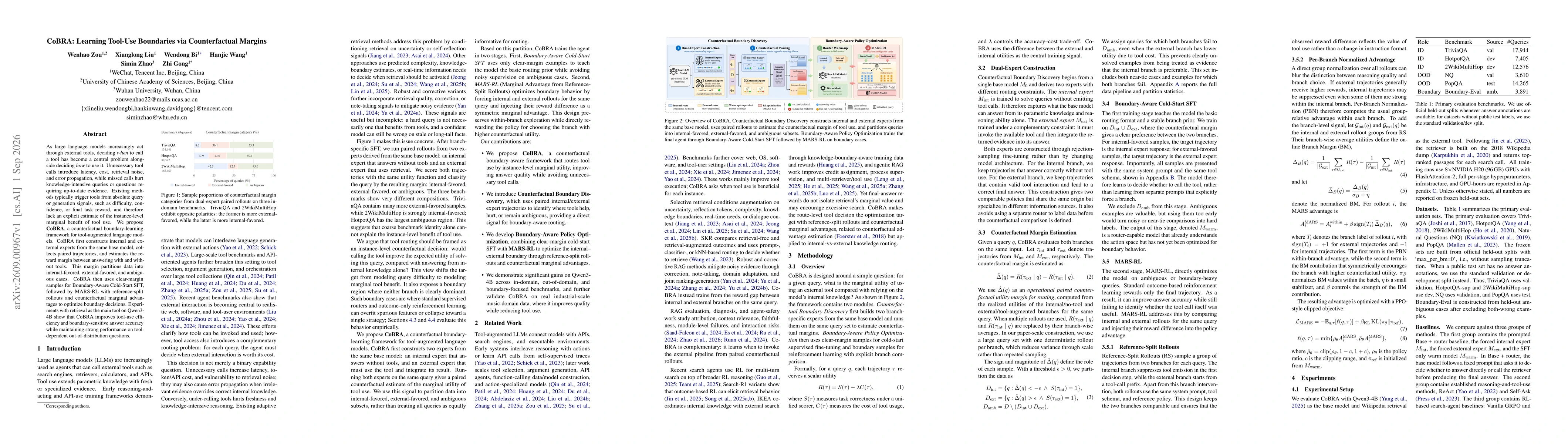 Thumbnail for CoBRA: Learning Tool-Use Boundaries via Counterfactual Margins