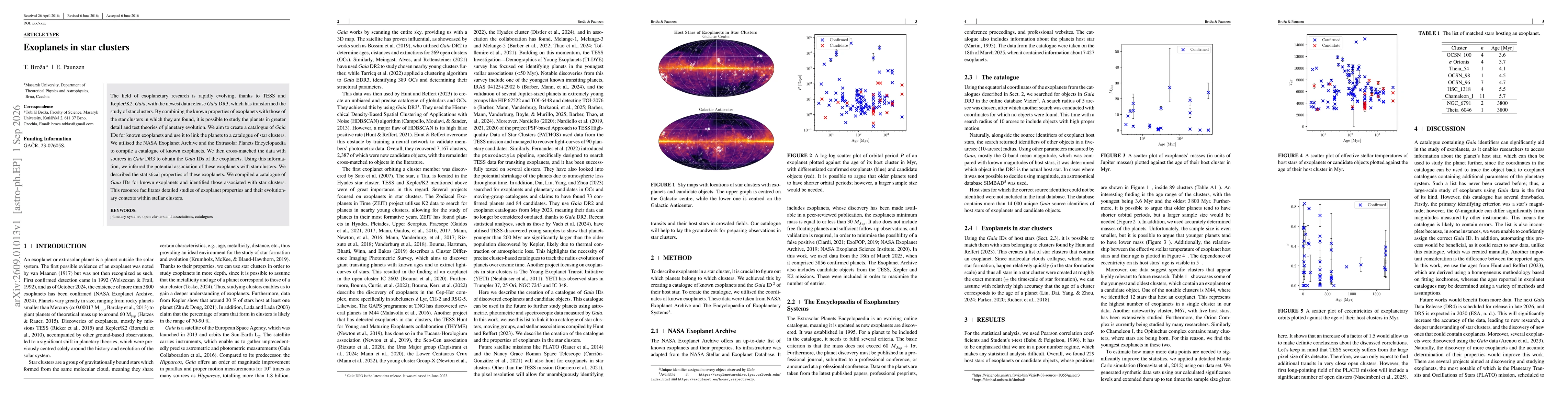 Thumbnail for Exoplanets in star clusters