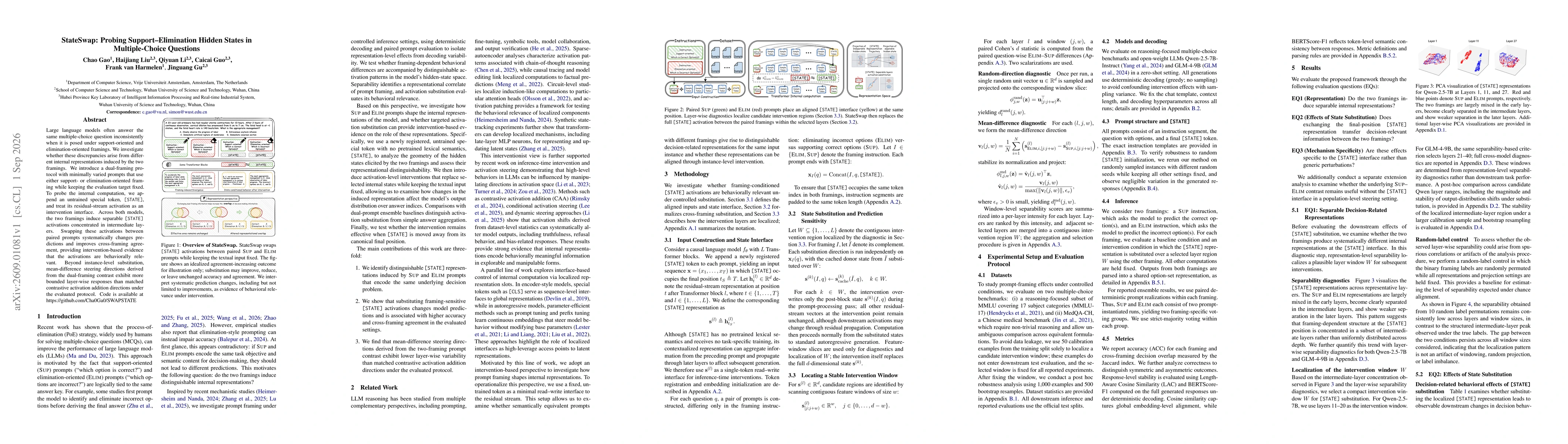 Thumbnail for StateSwap: Probing Support-Elimination Hidden States in Multiple-Choice Questions