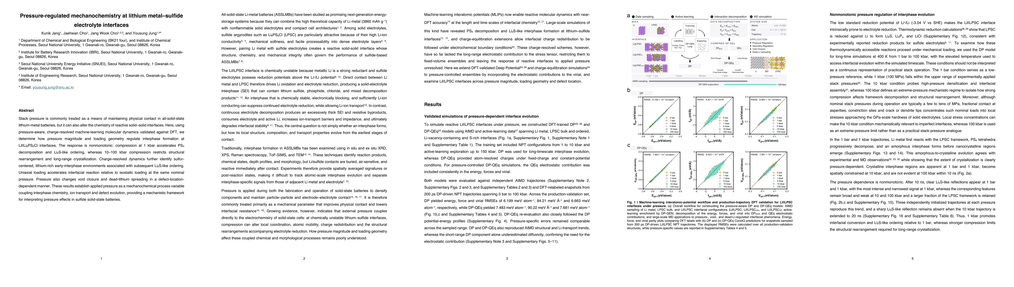 Thumbnail for Pressure-regulated mechanochemistry at lithium metal-sulfide electrolyte interfaces