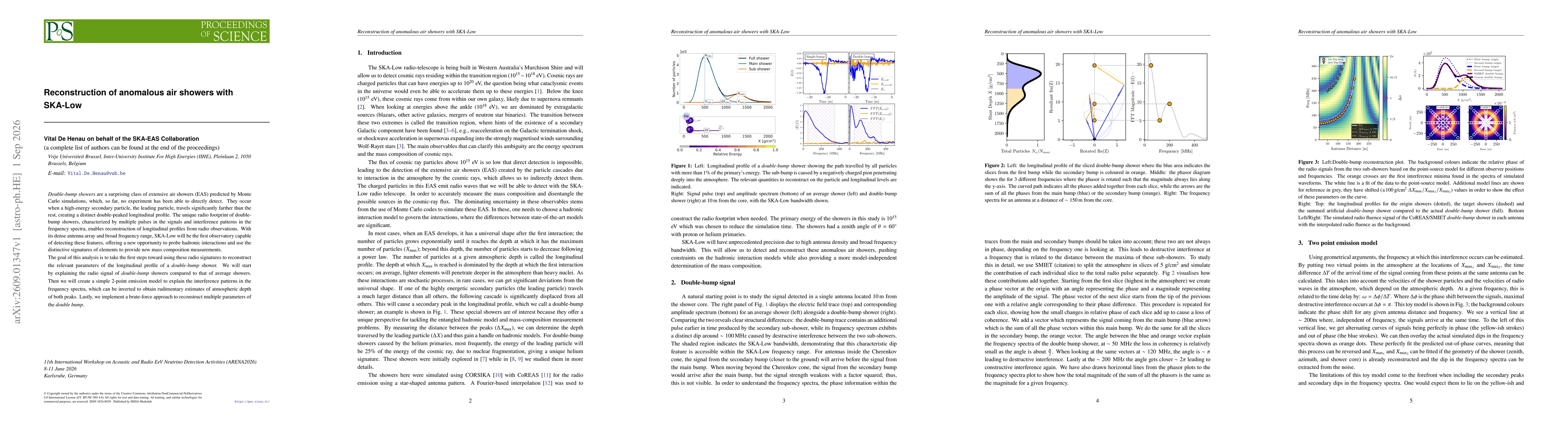 Thumbnail for Reconstruction of anomalous air showers with SKA-Low