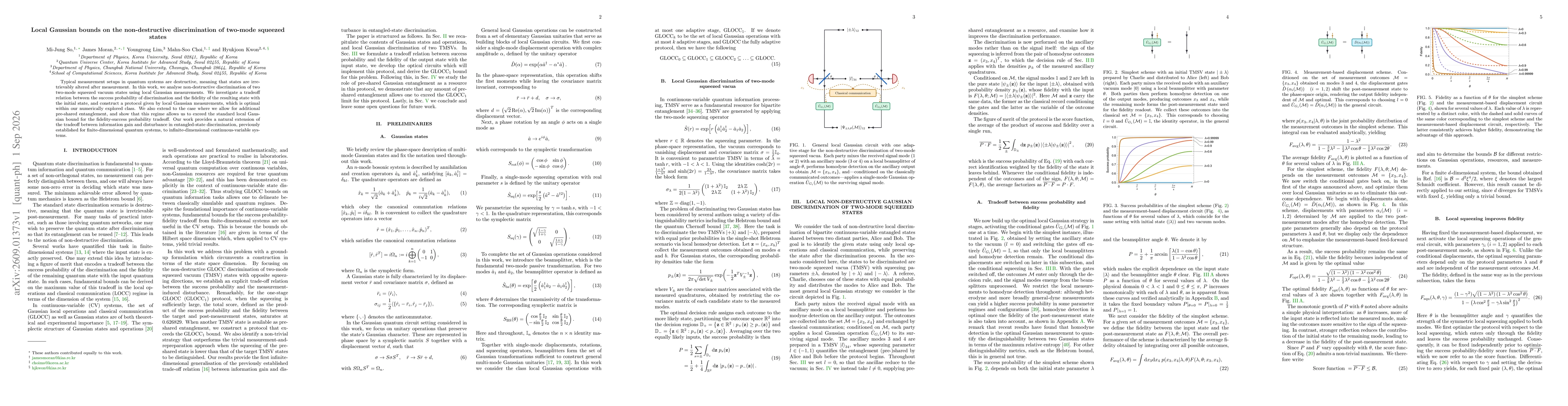 Thumbnail for Local Gaussian bounds on the non-destructive discrimination of two-mode squeezed states