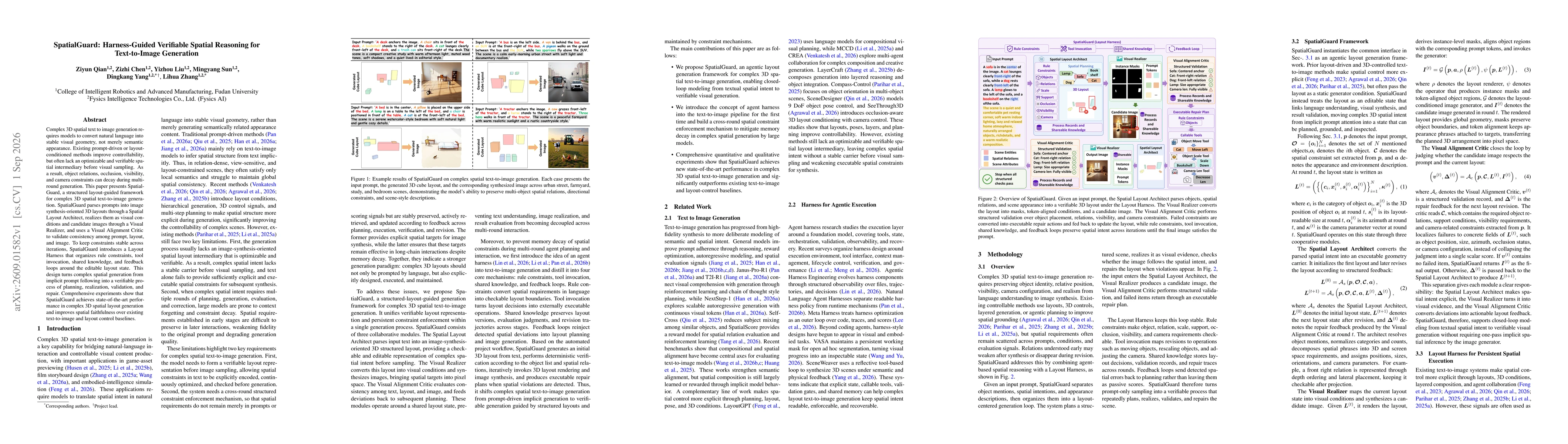 Thumbnail for SpatialGuard: Harness-Guided Verifiable Spatial Reasoning for Text-to-Image Generation