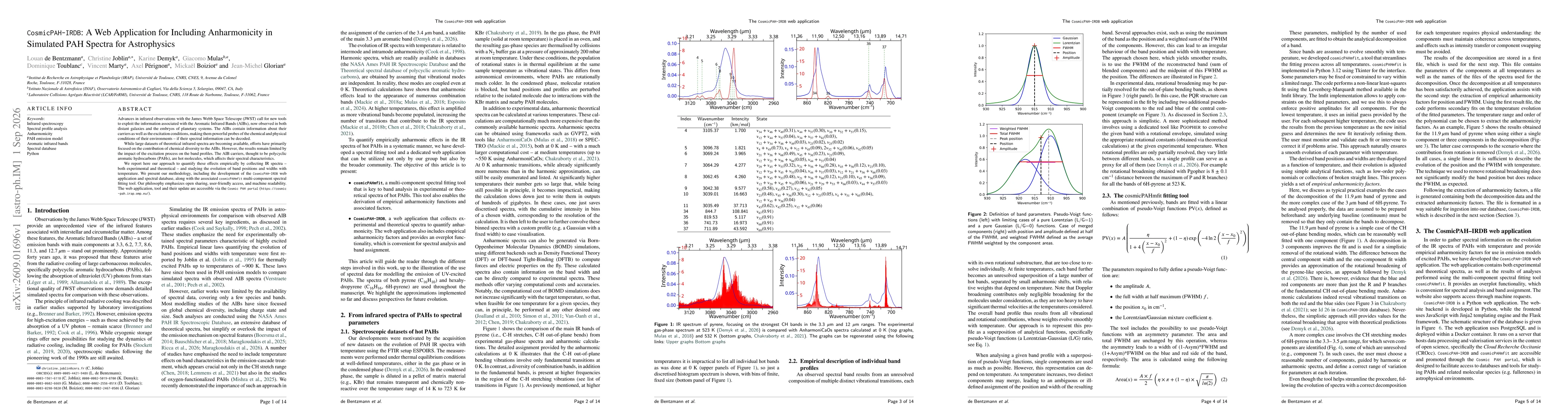 Thumbnail for CosmicPAH-IRDB: A Web Application for Including Anharmonicity in Simulated PAH Spectra for Astrophysics