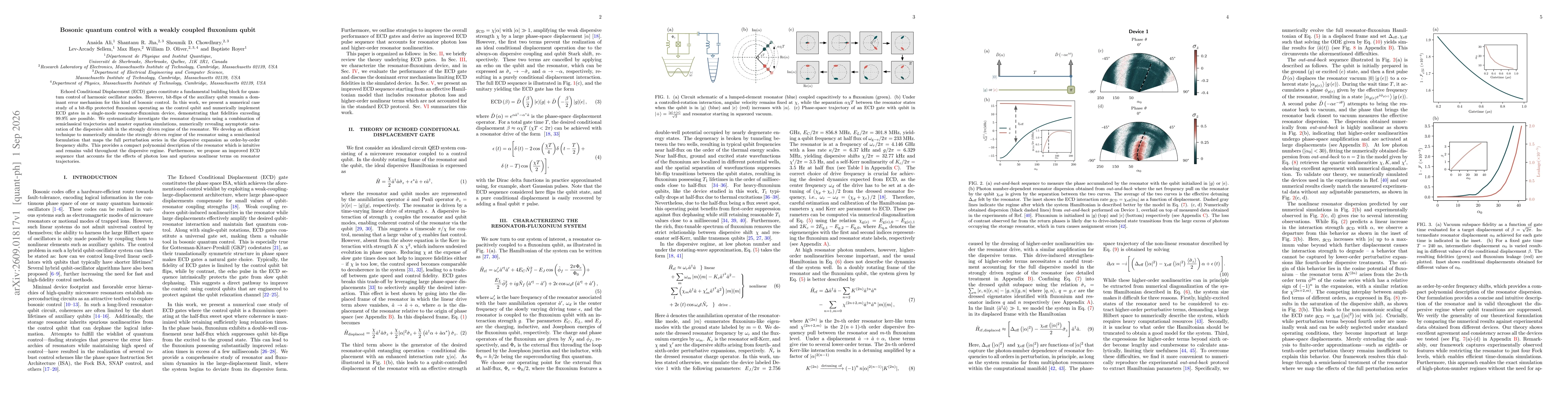 Thumbnail for Bosonic quantum control with a weakly coupled fluxonium qubit