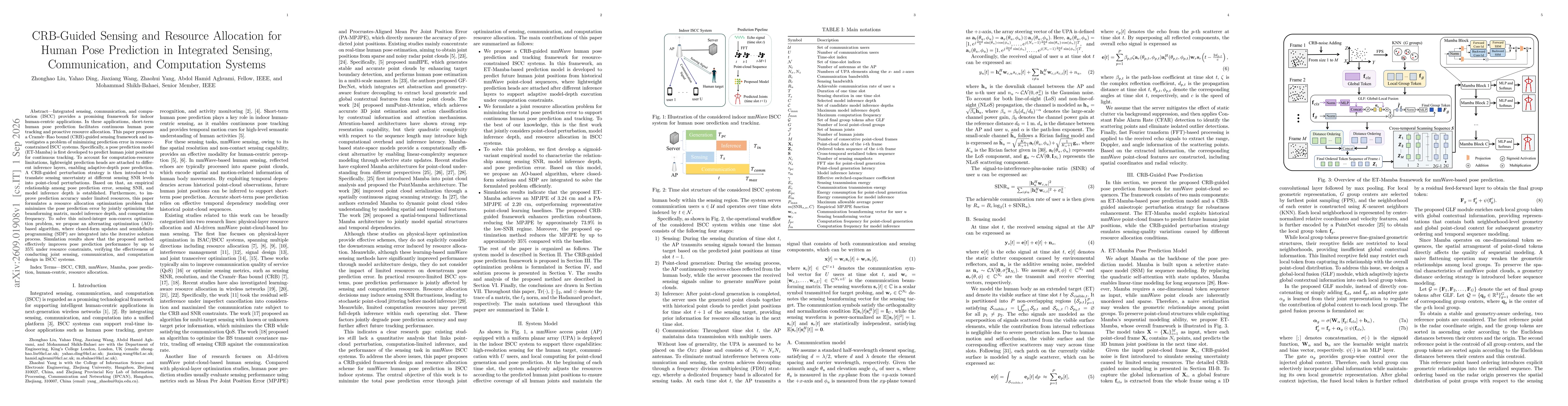 Thumbnail for CRB-Guided Sensing and Resource Allocation for Human Pose Prediction in Integrated Sensing, Communication, and Computation Systems