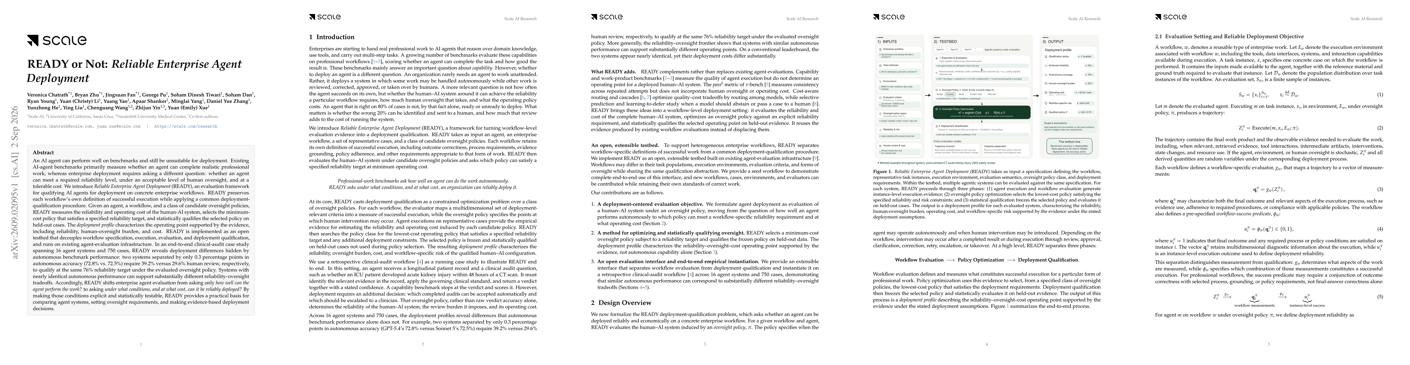 Thumbnail for READY or Not: Reliable Enterprise Agent Deployment