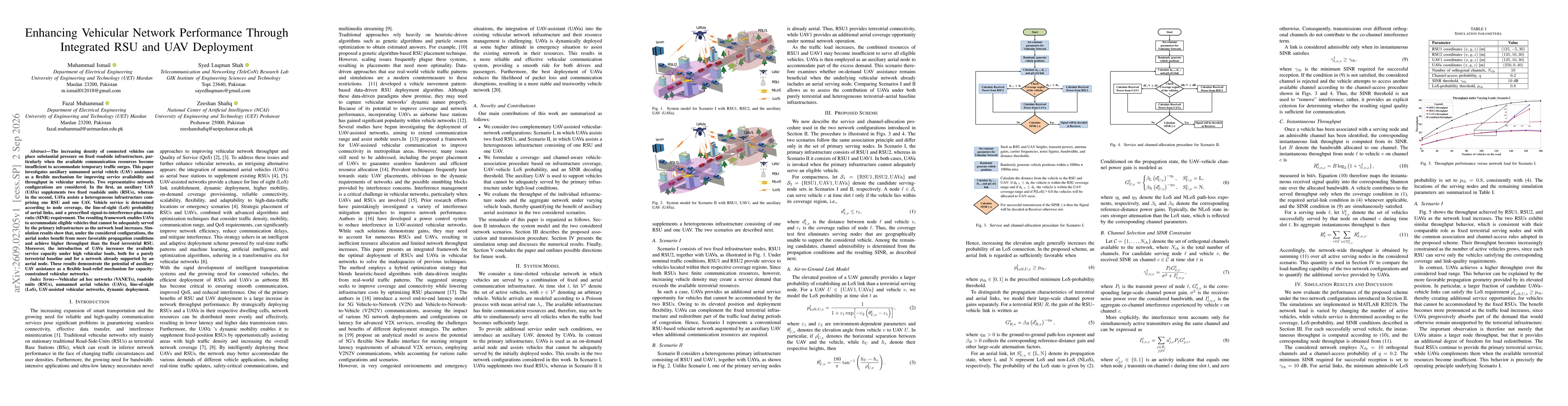 Thumbnail for Enhancing Vehicular Network Performance Through Integrated RSU and UAV Deployment