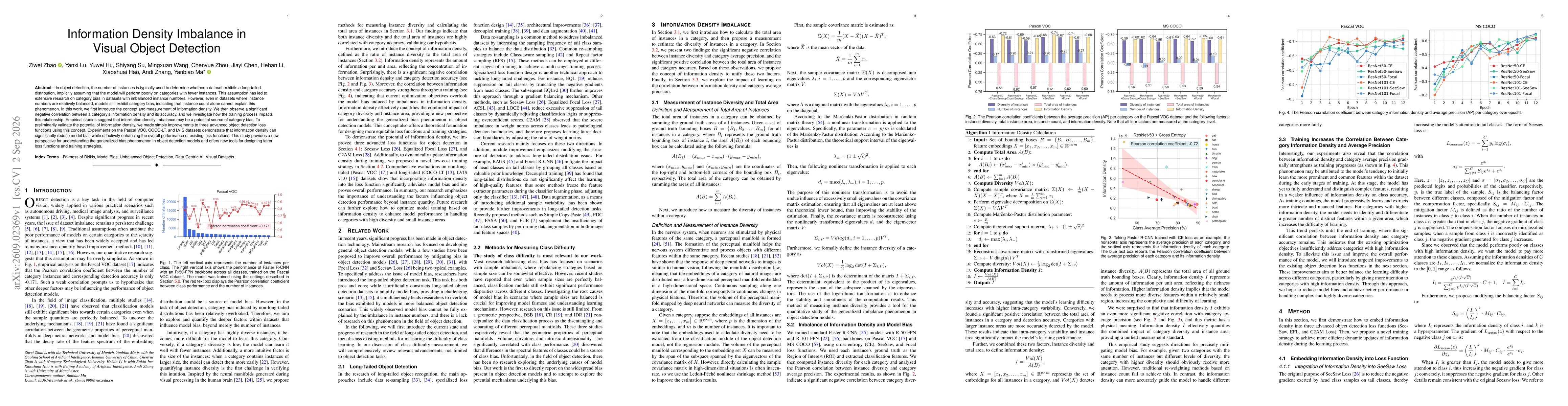 Thumbnail for Information Density Imbalance in Visual Object Detection