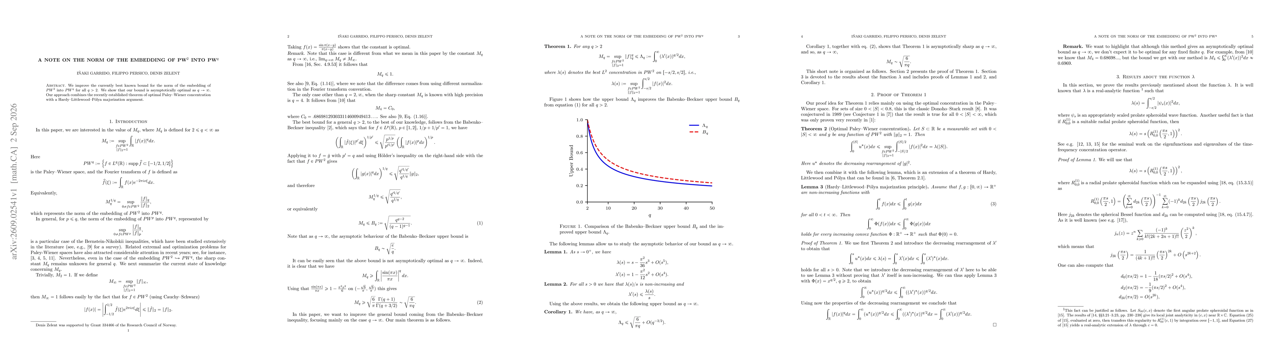 Thumbnail for A Note on the Norm of the Embedding of $\text{PW}^2$ into $\text{PW}^q$