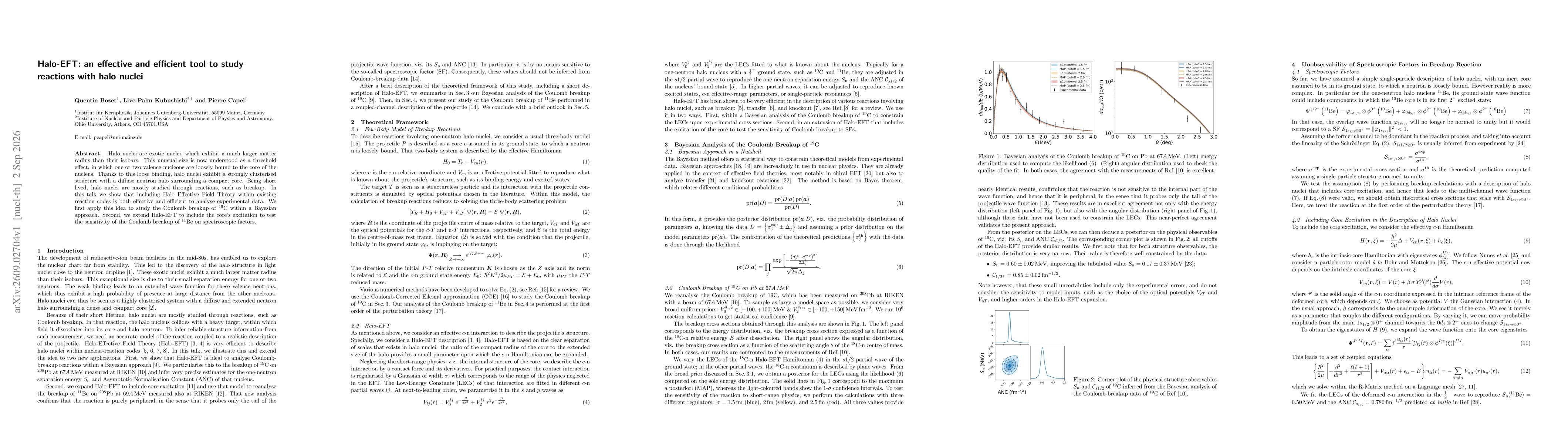 Thumbnail for Halo-EFT: an effective and efficient tool to study reactions with halo nuclei