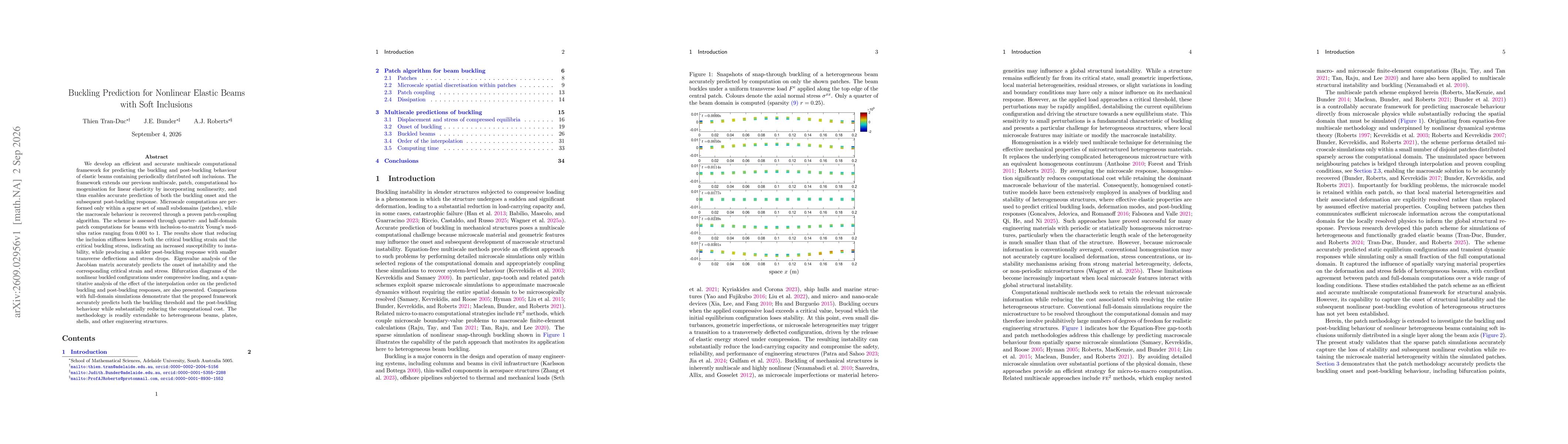 Thumbnail for Buckling Prediction for Nonlinear Elastic Beams with Soft Inclusions