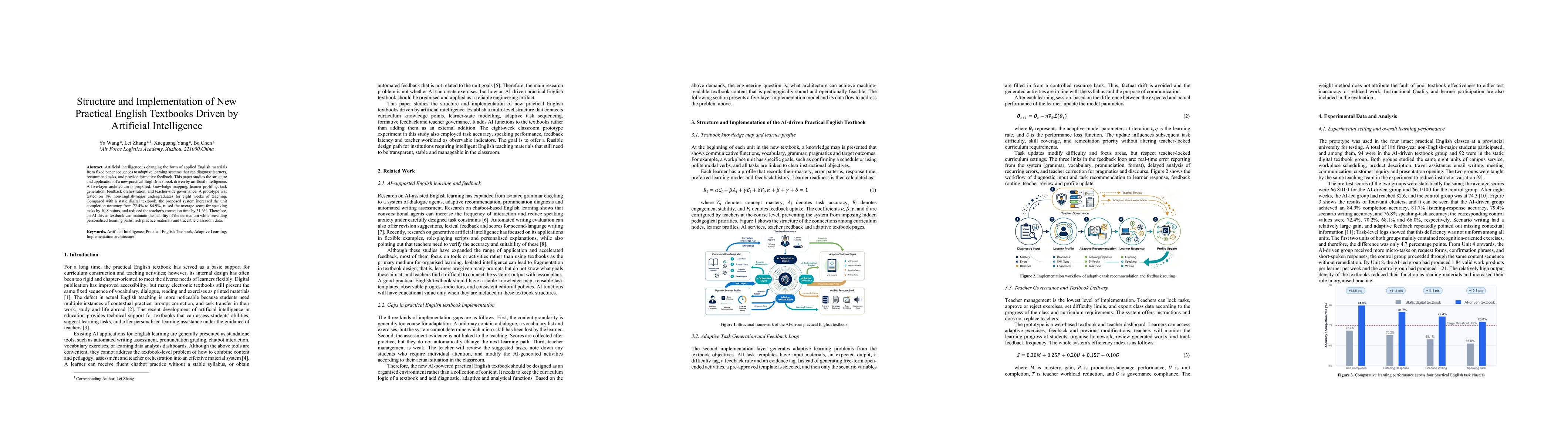 Thumbnail for Structure and Implementation of New Practical English Textbooks Driven by Artificial Intelligence