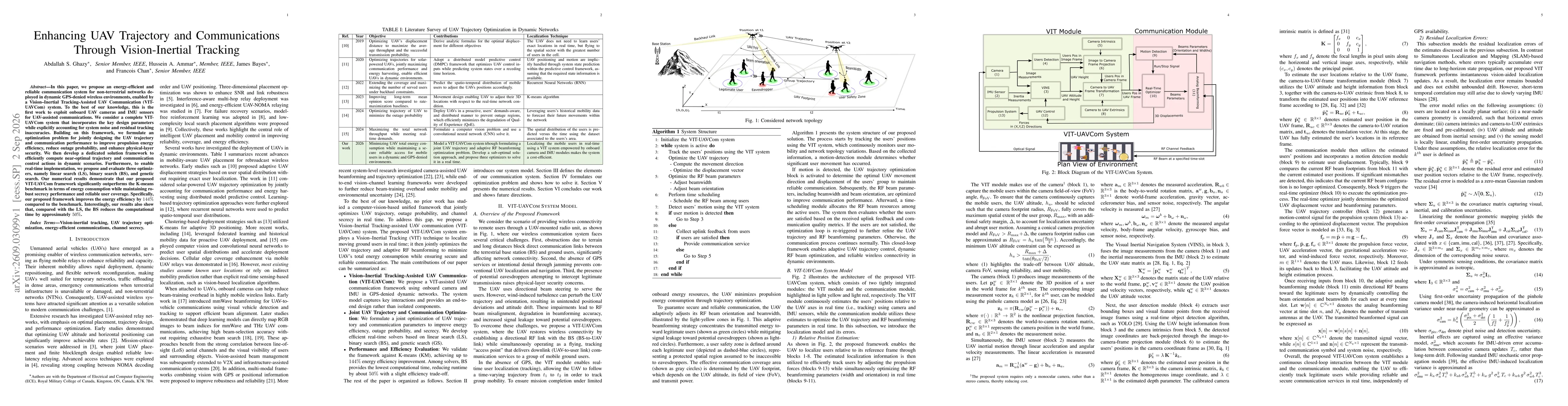 Thumbnail for Enhancing UAV Trajectory and Communications Through Vision-Inertial Tracking