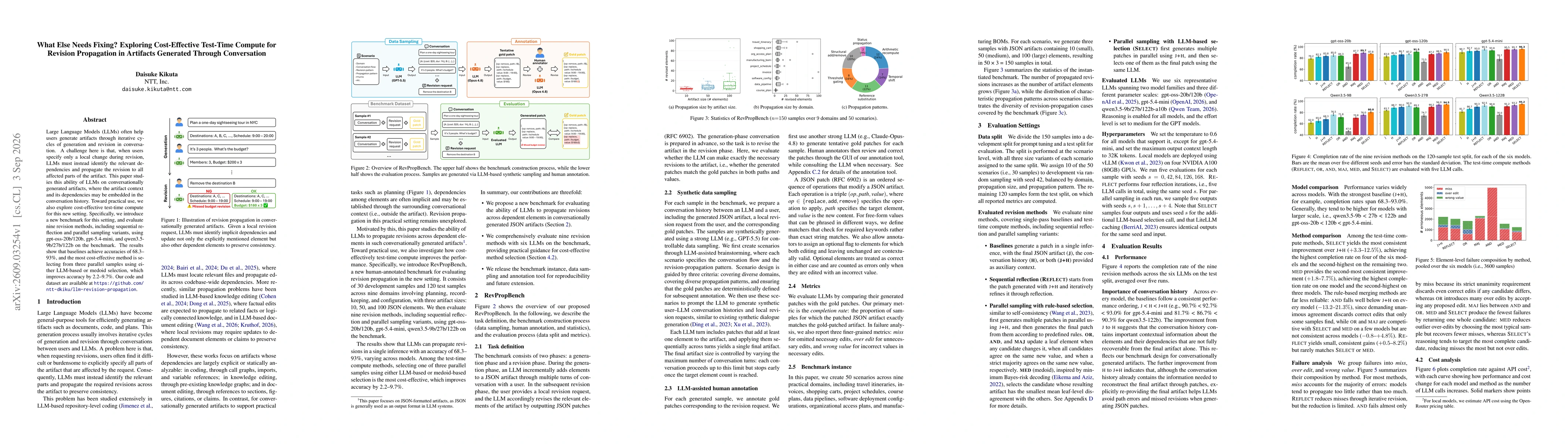 Thumbnail for What Else Needs Fixing? Exploring Cost-Effective Test-Time Compute for Revision Propagation in Artifacts Generated Through Conversation