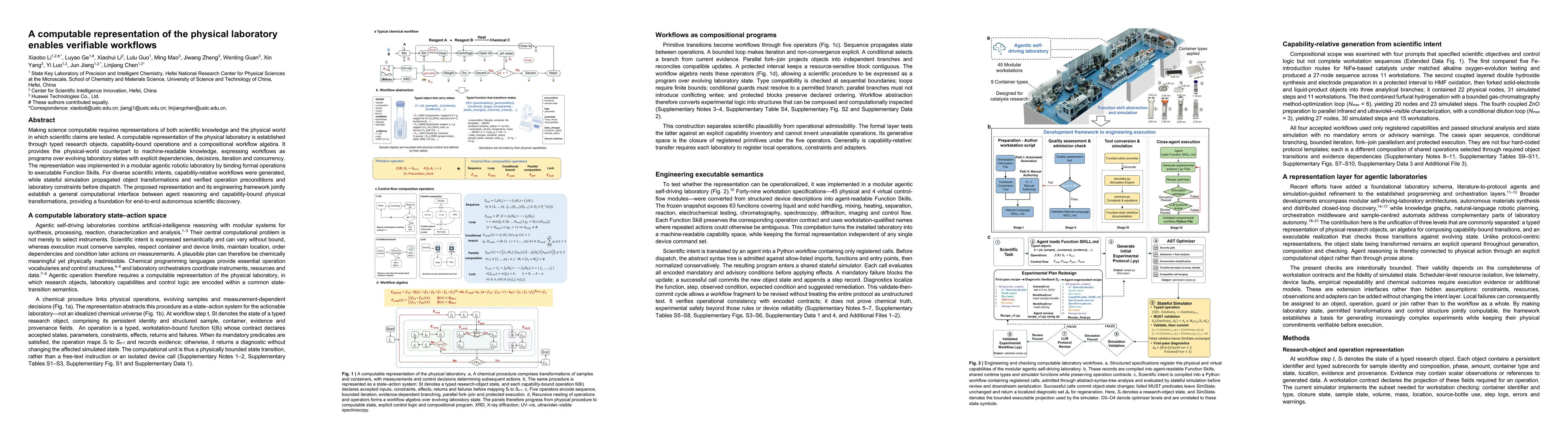 Thumbnail for A computable representation of the physical laboratory enables verifiable workflows