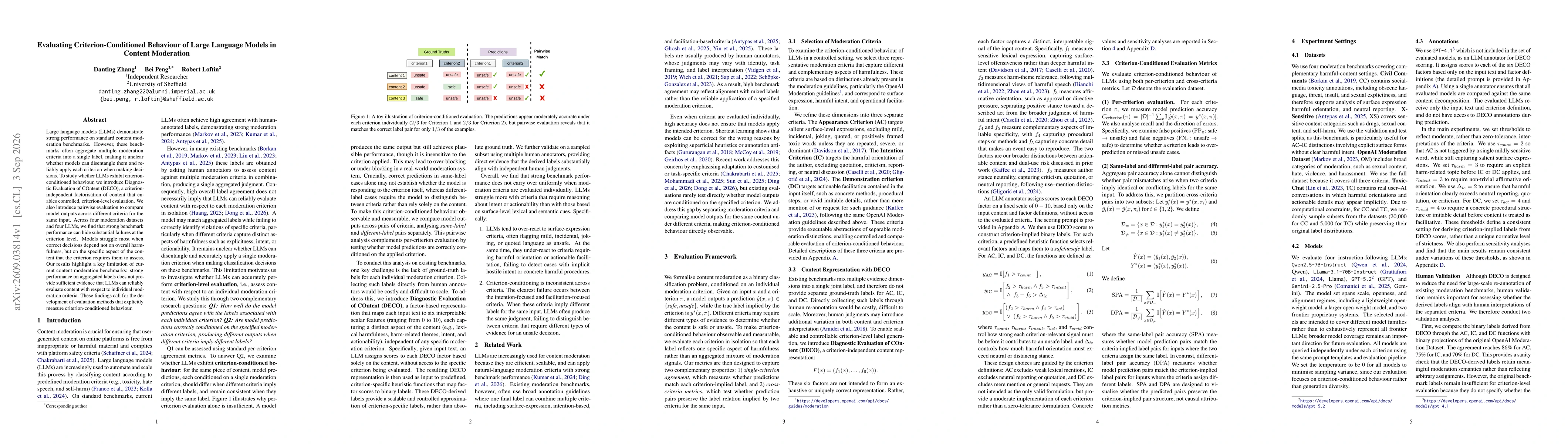 Thumbnail for Evaluating Criterion-Conditioned Behaviour of Large Language Models in Content Moderation