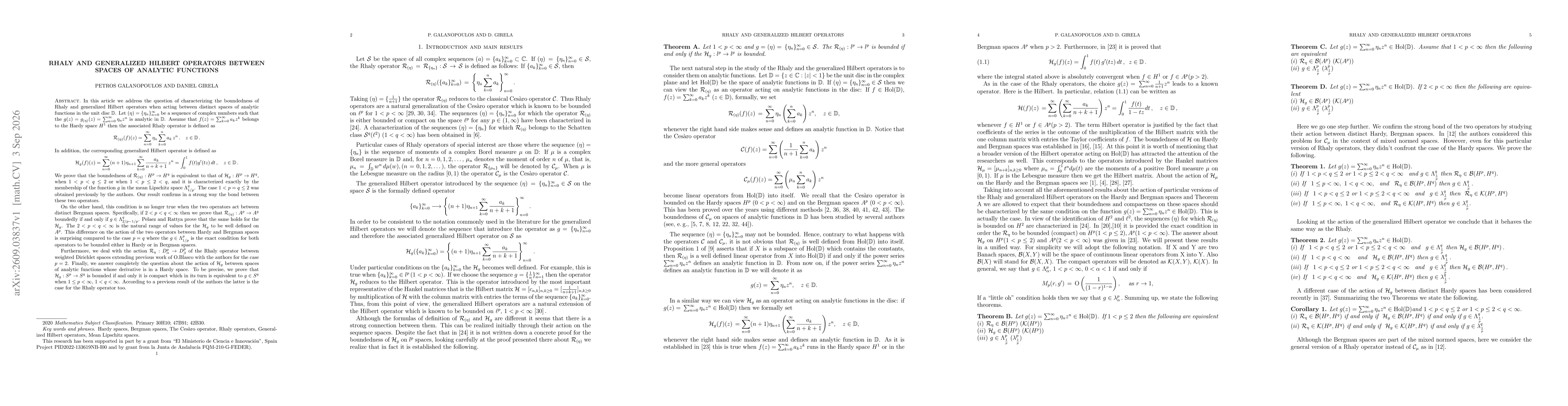 Thumbnail for Rhaly and generalized Hilbert operators between spaces of analytic functions
