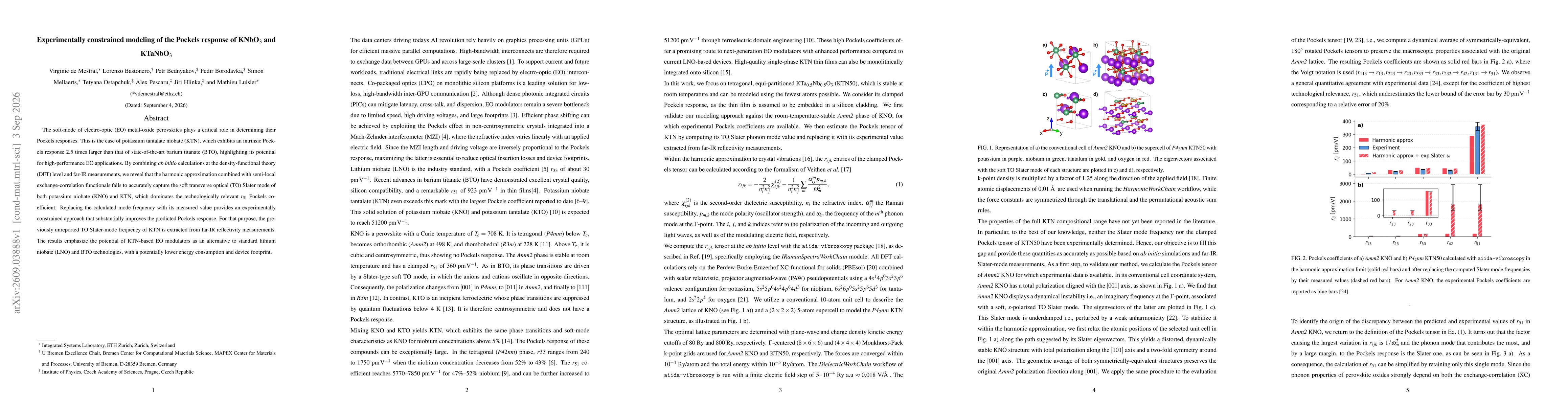 Thumbnail for Experimentally constrained modeling of the Pockels response of KNbO3 and KTaNbO3