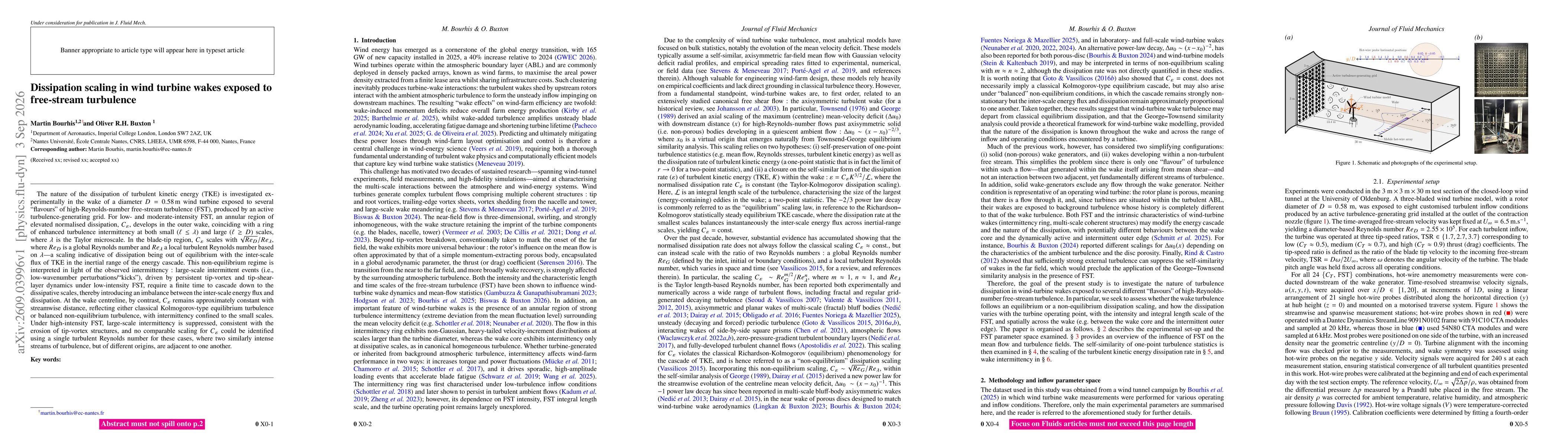 Thumbnail for Dissipation scaling in wind turbine wakes exposed to free-stream turbulence