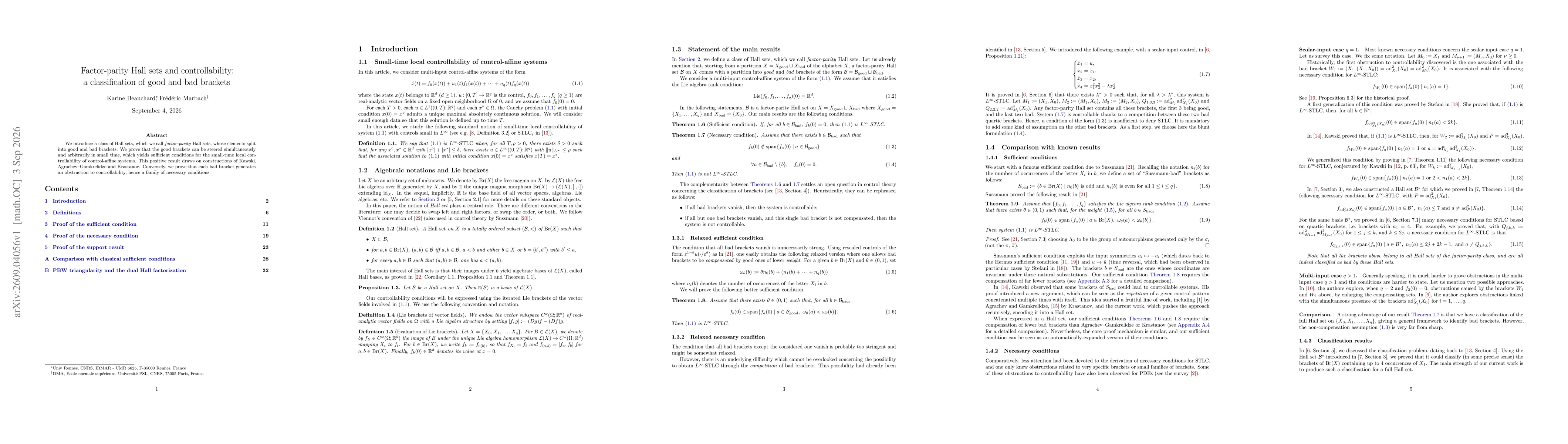Thumbnail for Factor-parity Hall sets and controllability