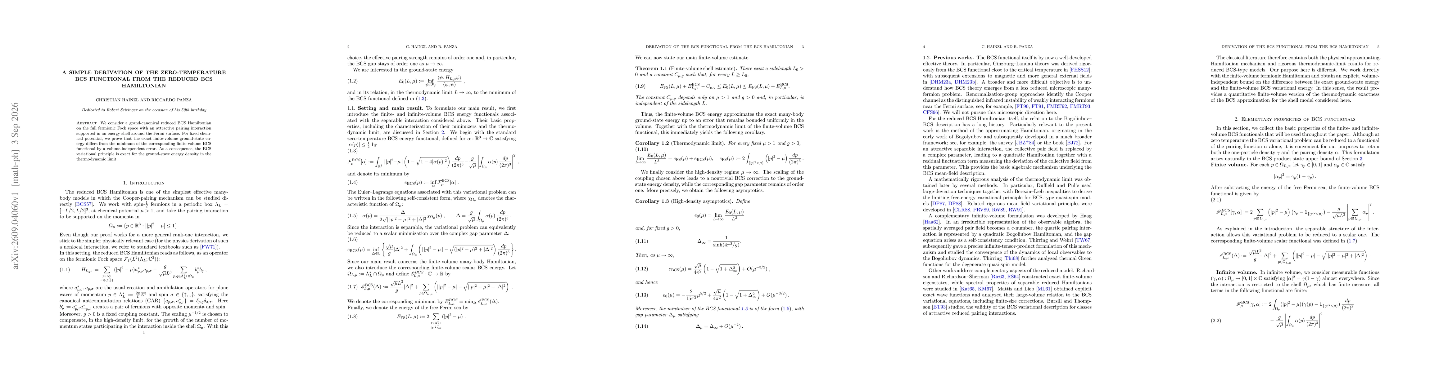 Thumbnail for A simple derivation of the zero-temperature BCS functional from the reduced BCS Hamiltonian