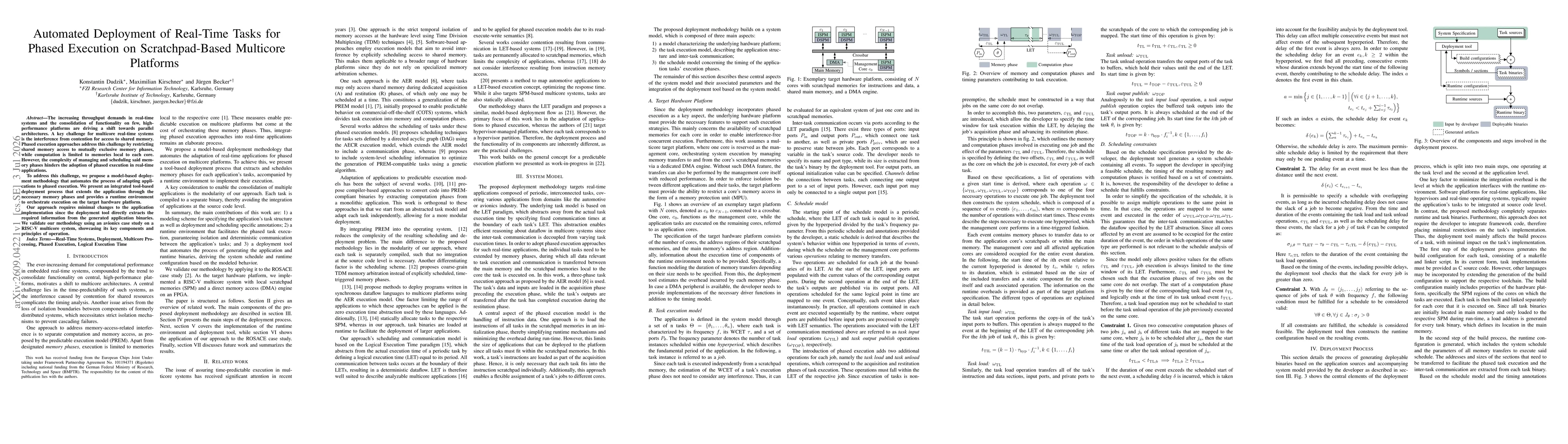 Thumbnail for Automated Deployment of Real-Time Tasks for Phased Execution on Scratchpad-Based Multicore Platforms