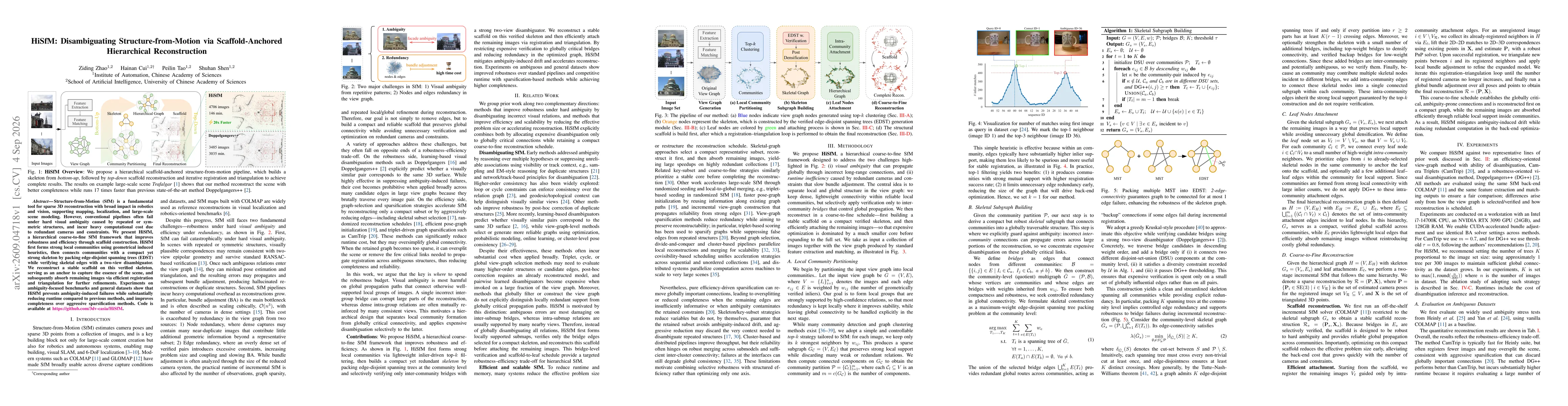 Thumbnail for HiSfM: Disambiguating Structure-from-Motion via Scaffold-Anchored Hierarchical Reconstruction