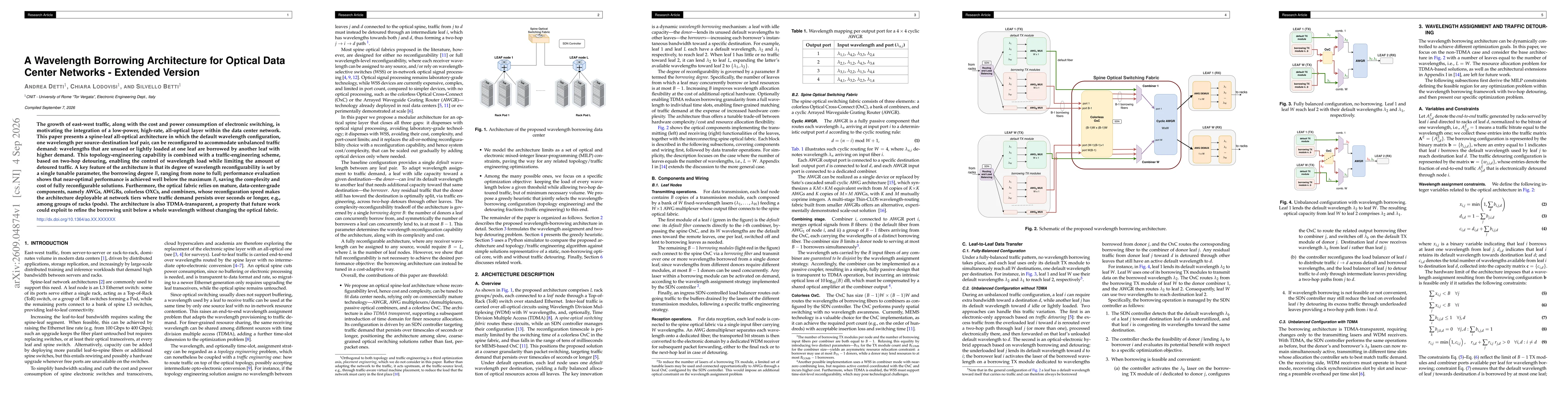 Thumbnail for A Wavelength Borrowing Architecture for Optical Data Center Networks - Extended Version