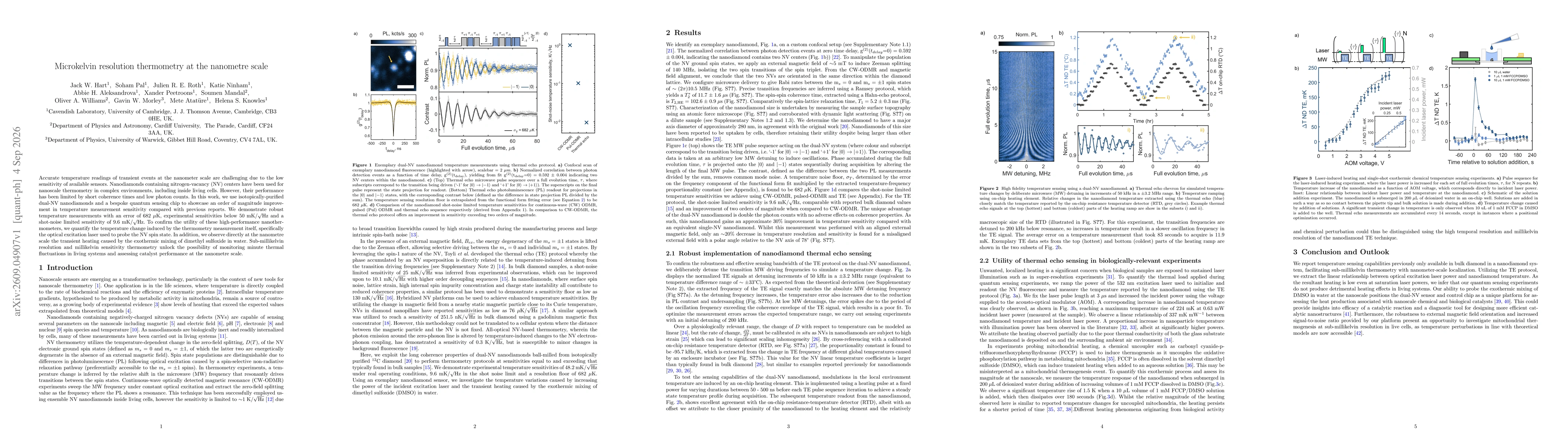 Thumbnail for Microkelvin resolution thermometry at the nanometre scale