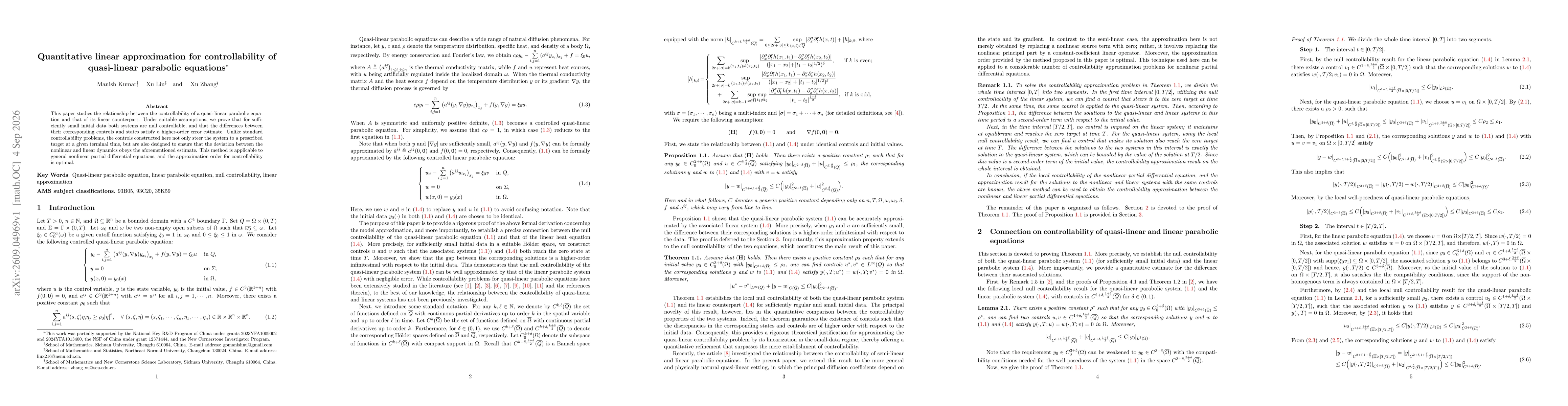 Thumbnail for Quantitative linear approximation for controllability of quasi-linear parabolic equations