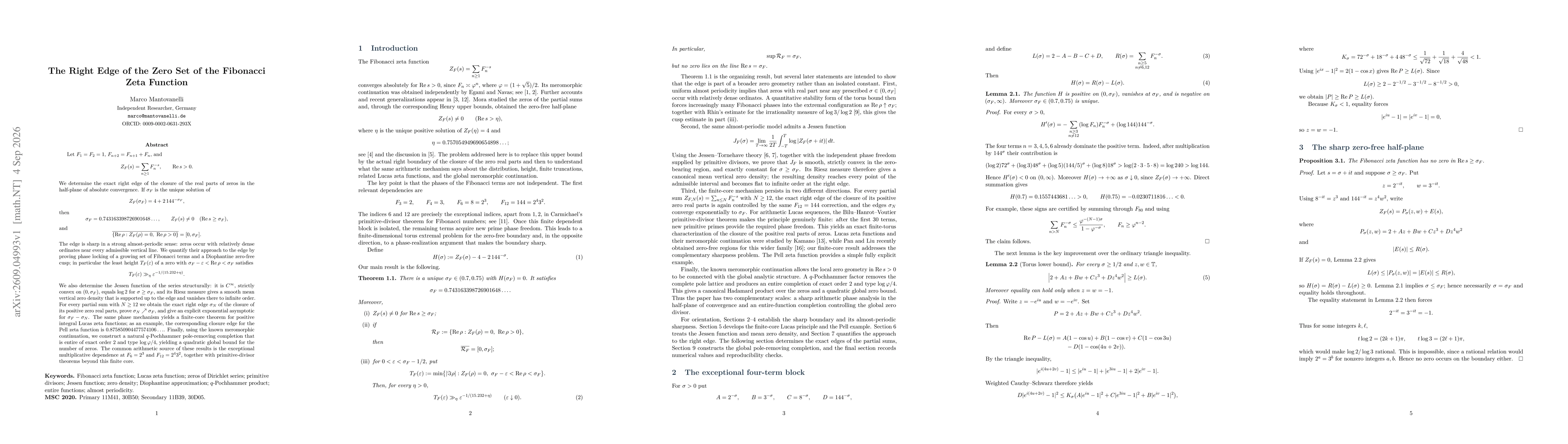 Thumbnail for The Right Edge of the Zero Set of the Fibonacci Zeta Function