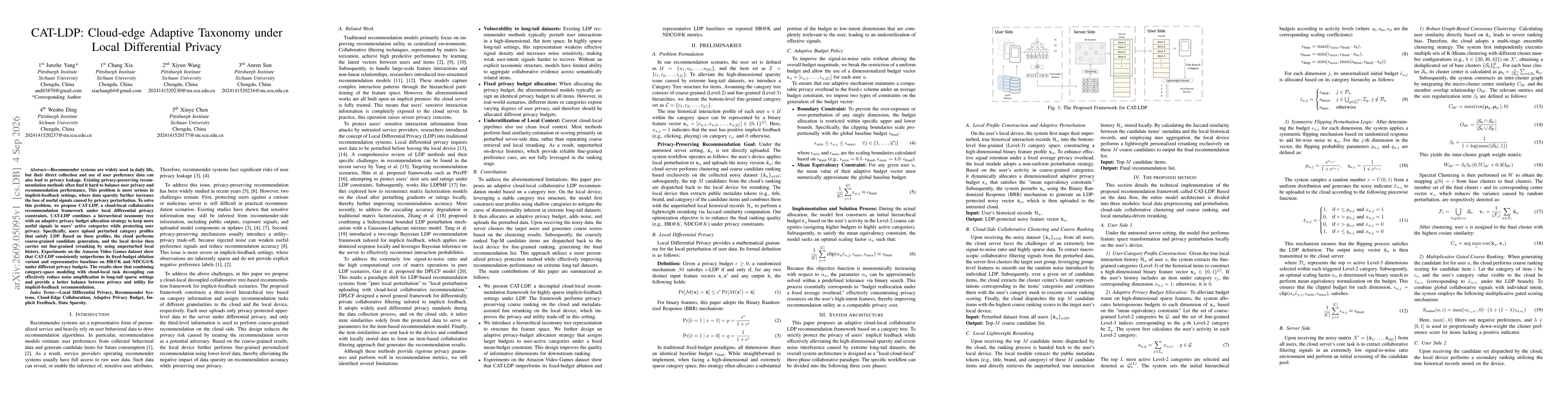 Thumbnail for CAT-LDP: Cloud-edge Adaptive Taxonomy under Local Differential Privacy