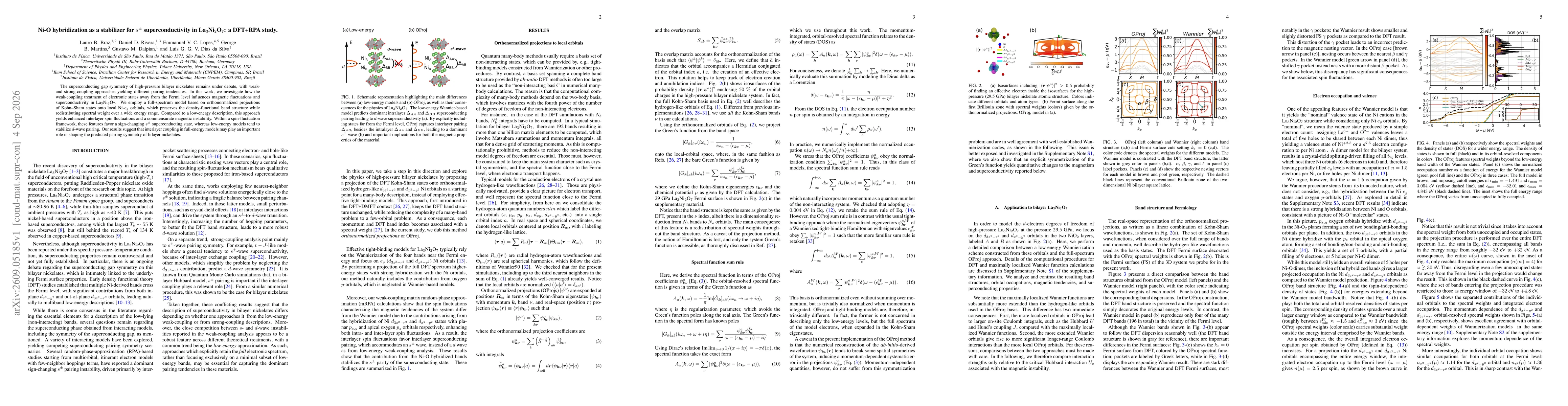 Thumbnail for Ni-O hybridization as a stabilizer for $s^{\pm}$ superconductivity in La$_3$Ni$_2$O$_7$: a DFT+RPA study
