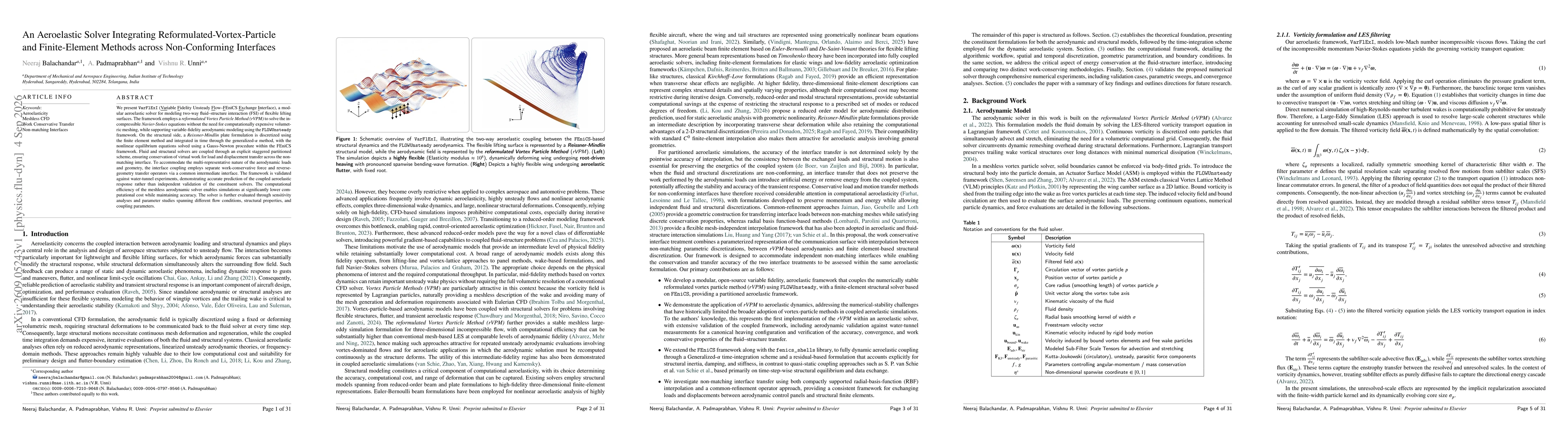 Thumbnail for An Aeroelastic Solver Integrating Reformulated-Vortex-Particle and Finite-Element Methods across Non-Conforming Interfaces