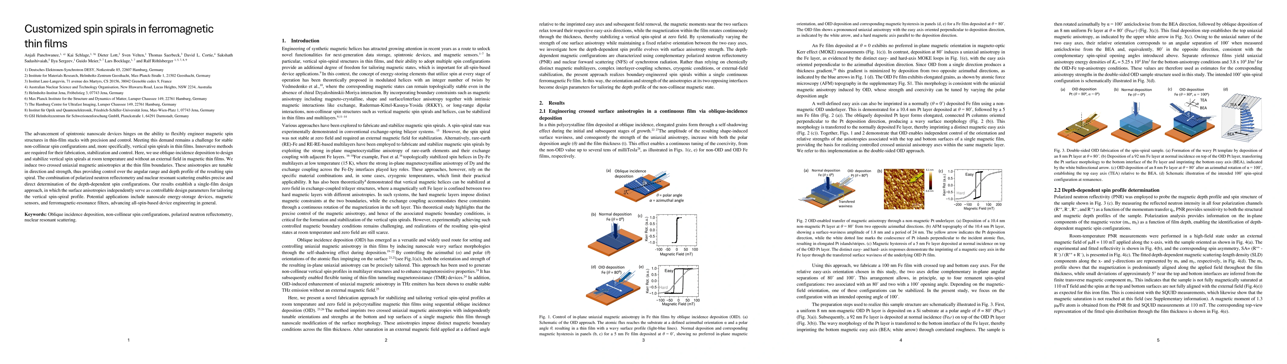Thumbnail for Customized spin spirals in ferromagnetic thin films