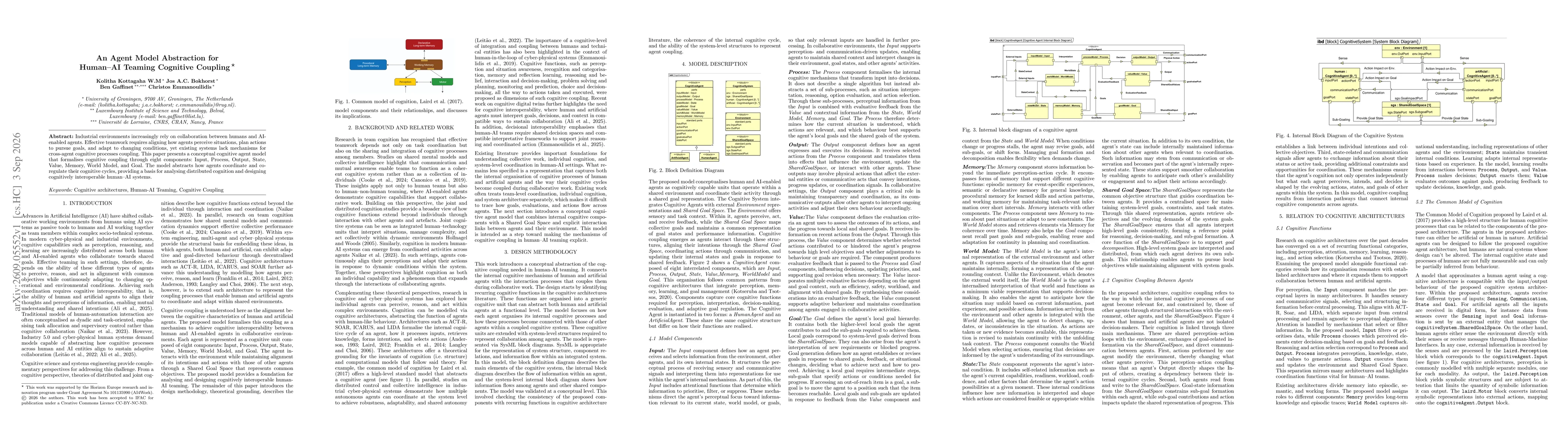 Thumbnail for An Agent Model Abstraction for Human-AI Teaming Cognitive Coupling