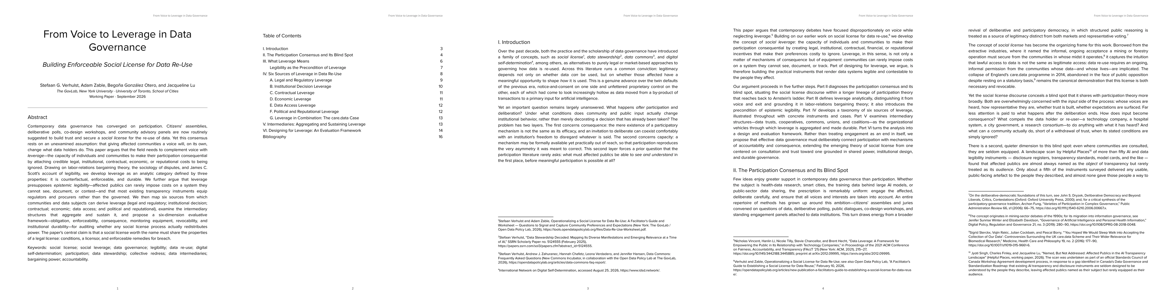 Thumbnail for From Voice to Leverage in Data Governance. Building Enforceable Social License for Data ReUse