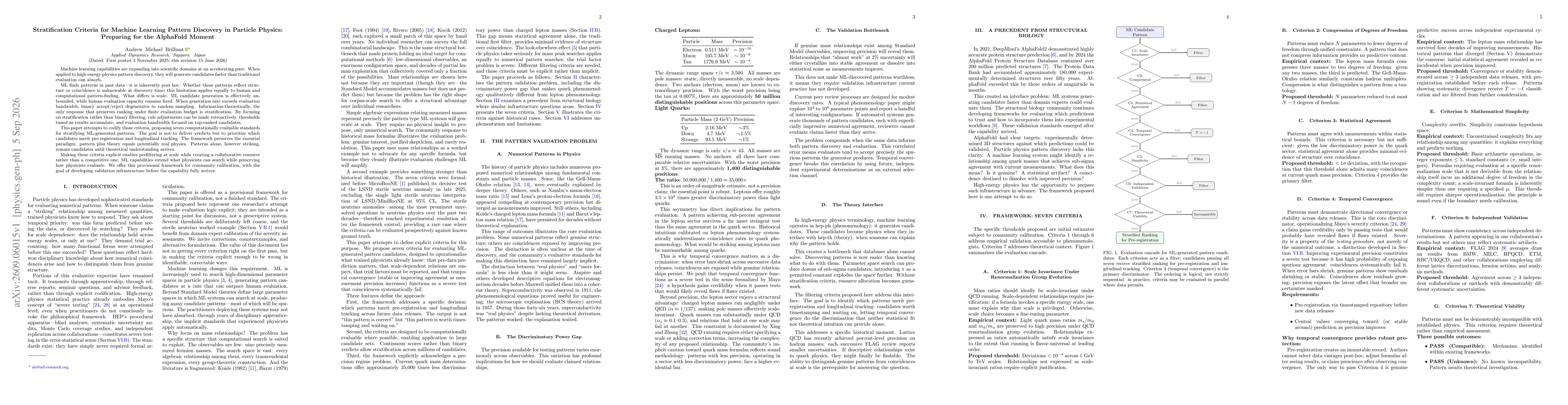 Thumbnail for Stratification Criteria for Machine Learning Pattern Discovery in Particle Physics: Preparing for the AlphaFold Moment