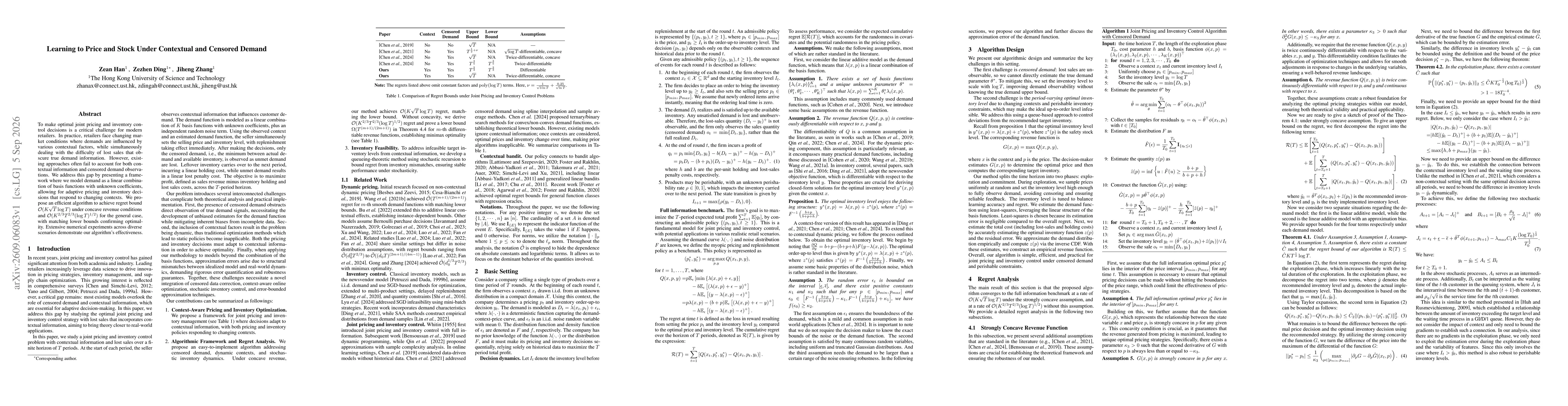 Thumbnail for Learning to Price and Stock Under Contextual and Censored Demand