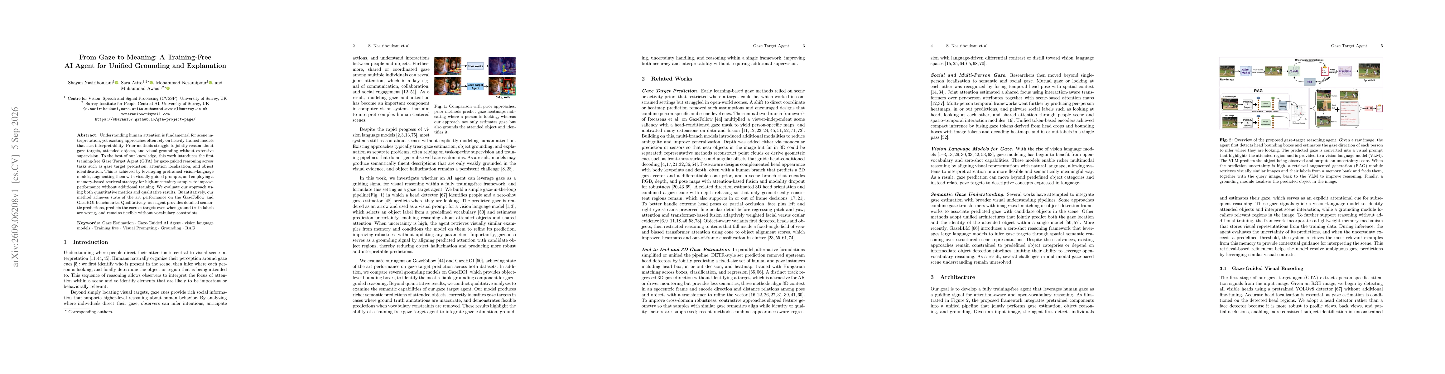 Thumbnail for From Gaze to Meaning: A Training-Free AI Agent for Unified Grounding and Explanation