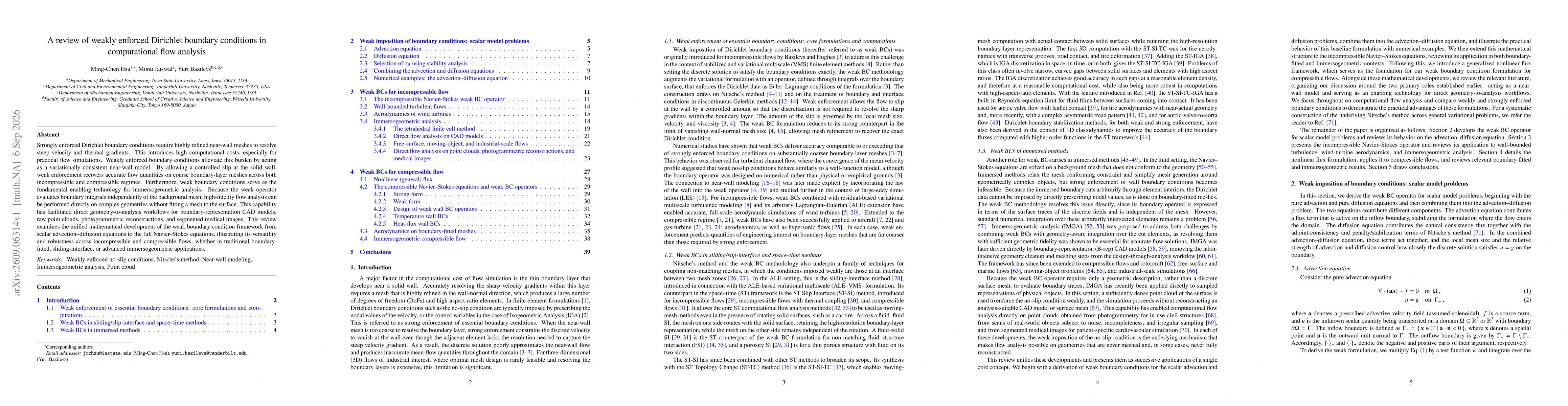 Thumbnail for A review of weakly enforced Dirichlet boundary conditions in computational flow analysis