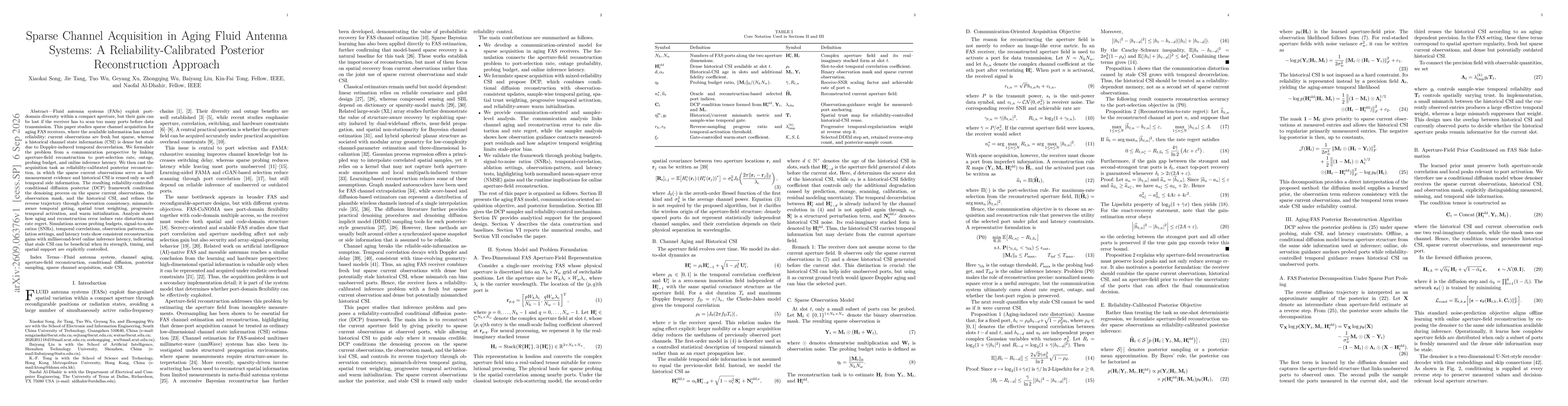Thumbnail for Sparse Channel Acquisition in Aging Fluid Antenna Systems: A Reliability-Calibrated Posterior Reconstruction Approach