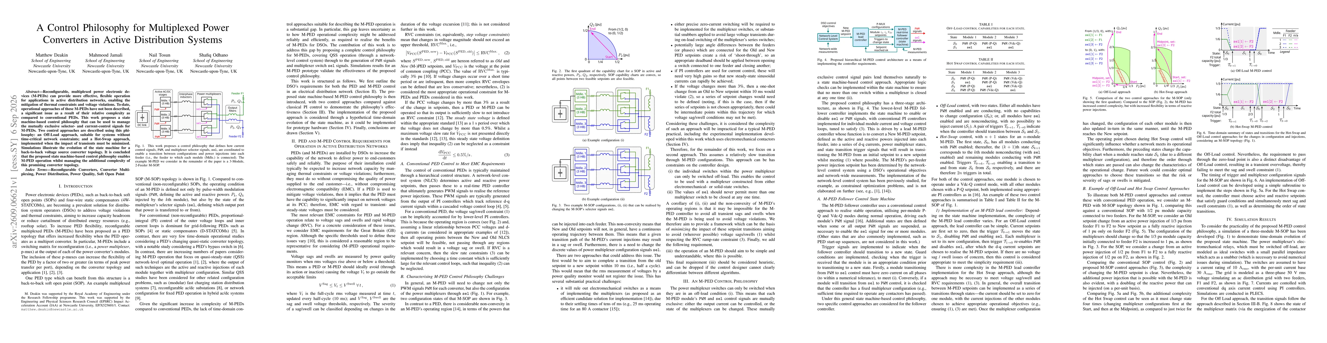 Thumbnail for A Control Philosophy for Multiplexed Power Converters in Active Distribution Systems