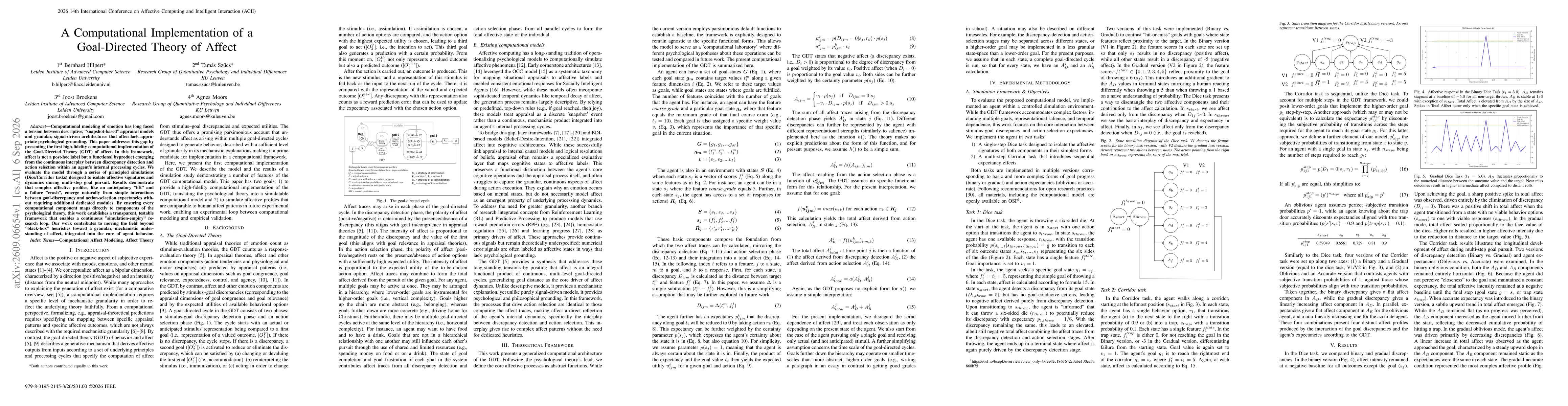 Thumbnail for A Computational Implementation of a Goal-Directed Theory of Affect