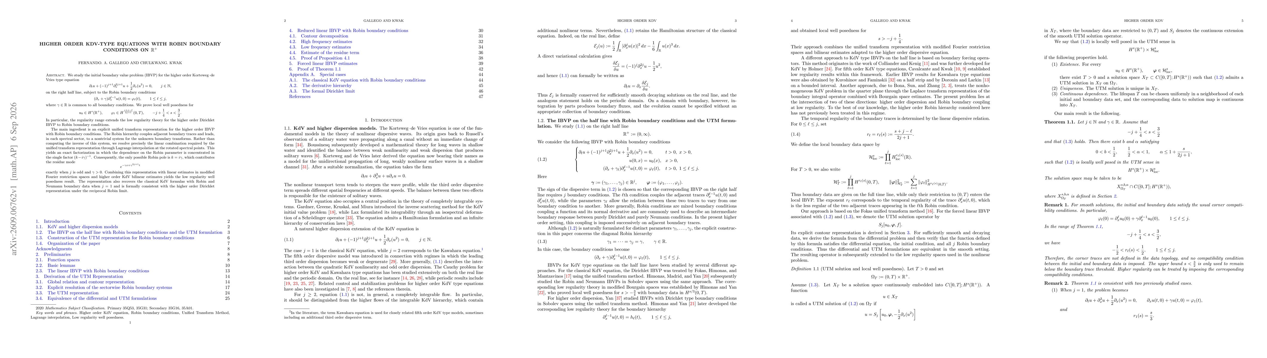 Thumbnail for Higher order KdV-type equations with Robin boundary conditions on $\mathbb{R}^+$