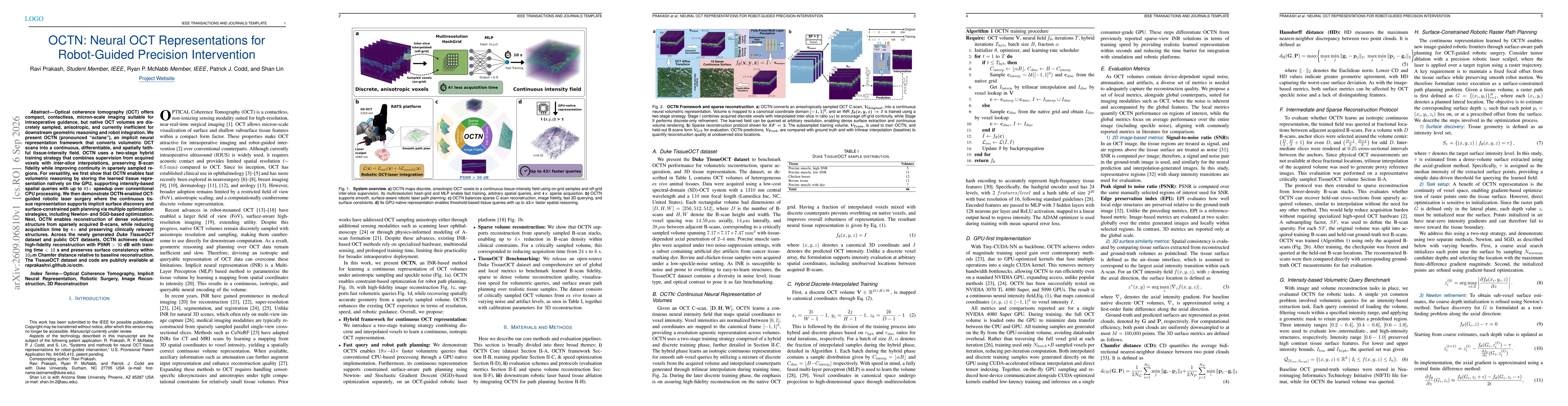Thumbnail for OCTN: Neural OCT Representations for Robot-Guided Precision Intervention