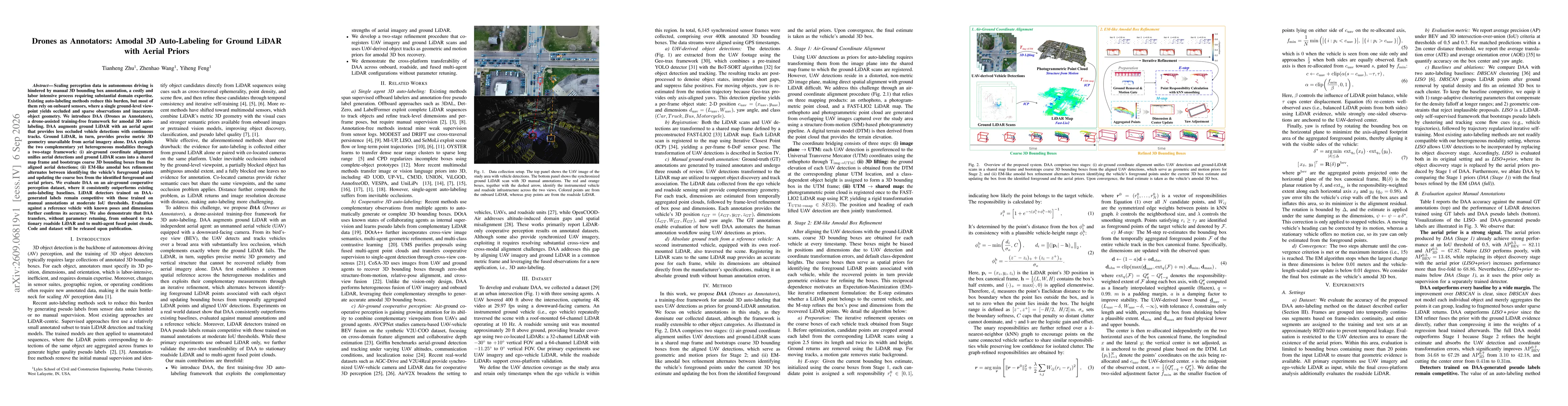 Thumbnail for Drones as Annotators: Amodal 3D Auto-Labeling for Ground LiDAR with Aerial Priors